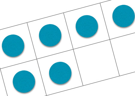 1-2-3 Nim on a 10-Frame