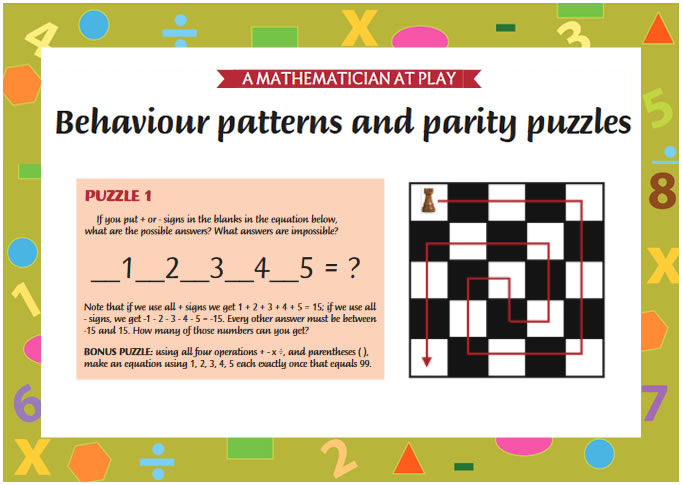 A Mathematician at Play: Puzzle 8
